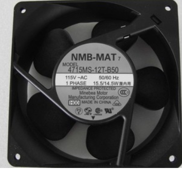 Original NMB-MAT 4715MS-12T-B50 A00 Cooling Fan AC 115V 15.5W 4715MS-12T-B50 A00 Fans